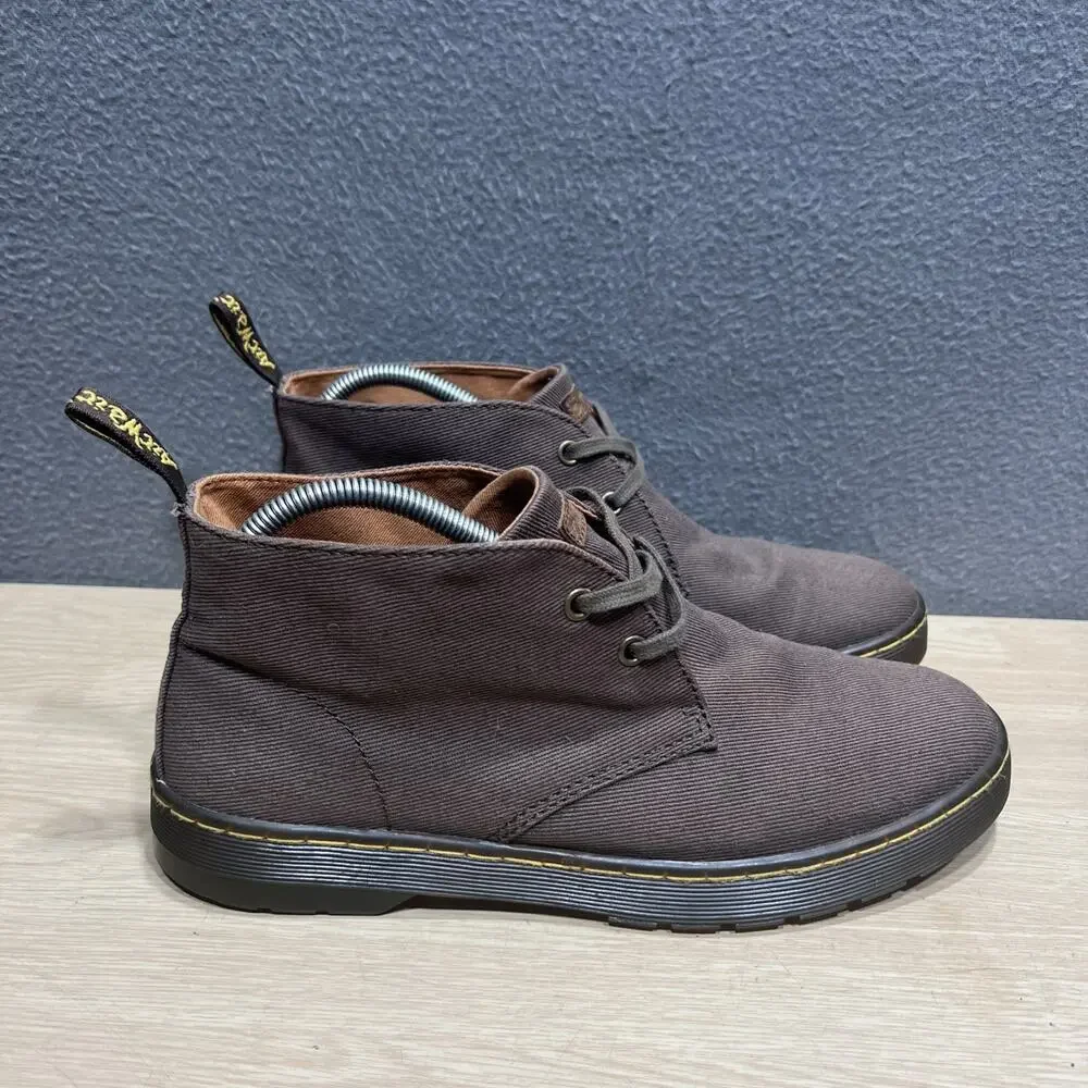 Docs Dr Martens Mayport Brown Leather Chukka Boots Mens Size 9 M